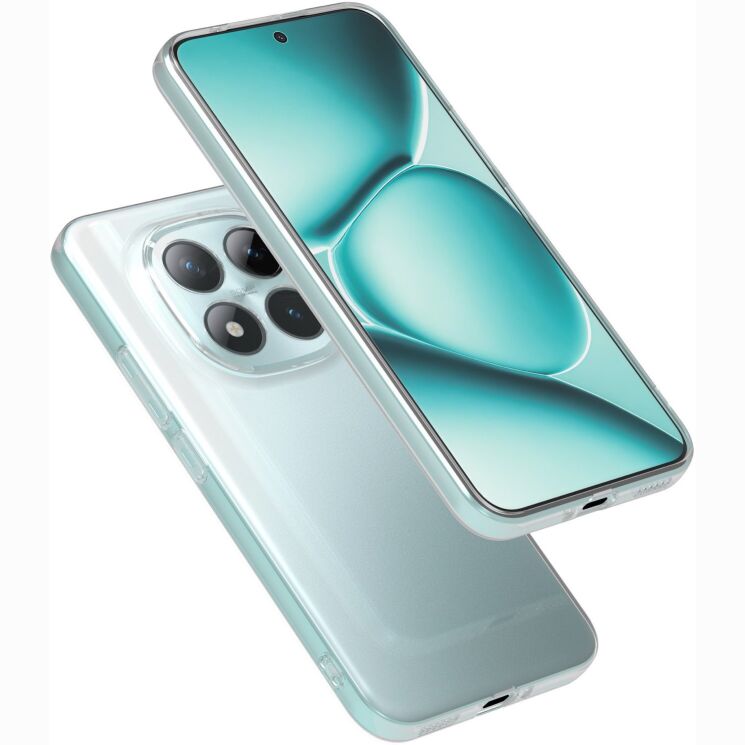 Силіконовий (TPU) чохол Deexe UltraThin для Xiaomi Redmi Note 15 Pro - Transparent: фото 4 з 5