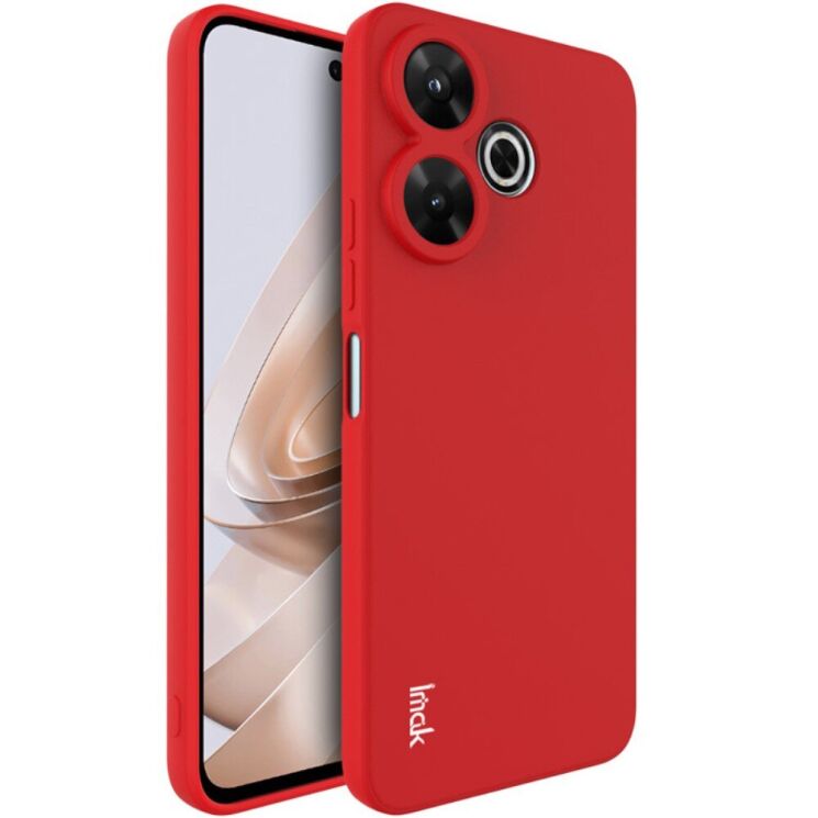 Силиконовый (TPU) чехол IMAK UC-4 Series для Xiaomi Redmi 13 - Red: фото 1 из 10