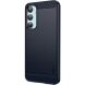 Силиконовый (TPU) чехол MOFI Carbon Fiber для Samsung Galaxy M35 (M356) - Blue (355716L). Фото 2 из 10