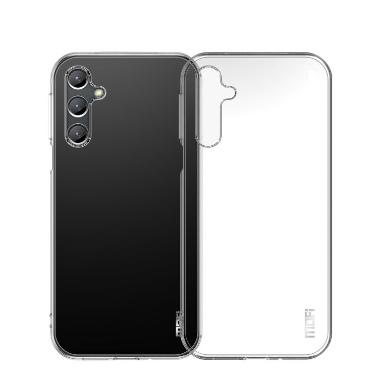 Силіконовий (TPU) чохол MOFI Thin Guard для Samsung Galaxy A17 (A175) - Transparent: фото 1 з 9