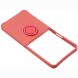 Силиконовый (TPU) чехол с кольцом Deexe Color Shell (FF) для Samsung Galaxy Flip 8 - Red (423529R). Фото 5 из 5