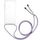 Силиконовый (TPU) чехол UniCase Carrying AirBag для Samsung Galaxy S23 Ultra (S918) - Purple (321005V). Фото 1 из 6