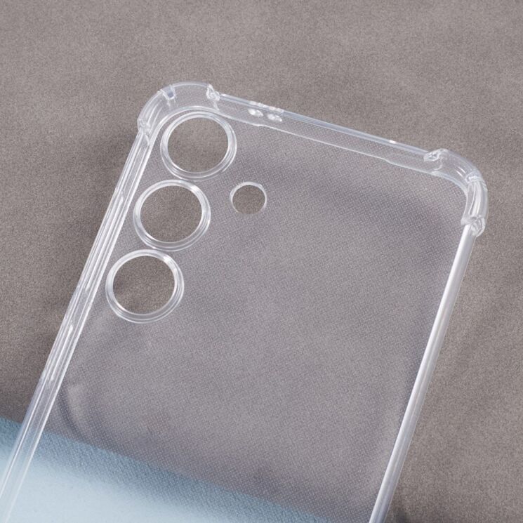 Силиконовый (TPU) чехол UniCase Carrying AirBag для Samsung Galaxy S24 - Transparent: фото 4 из 7