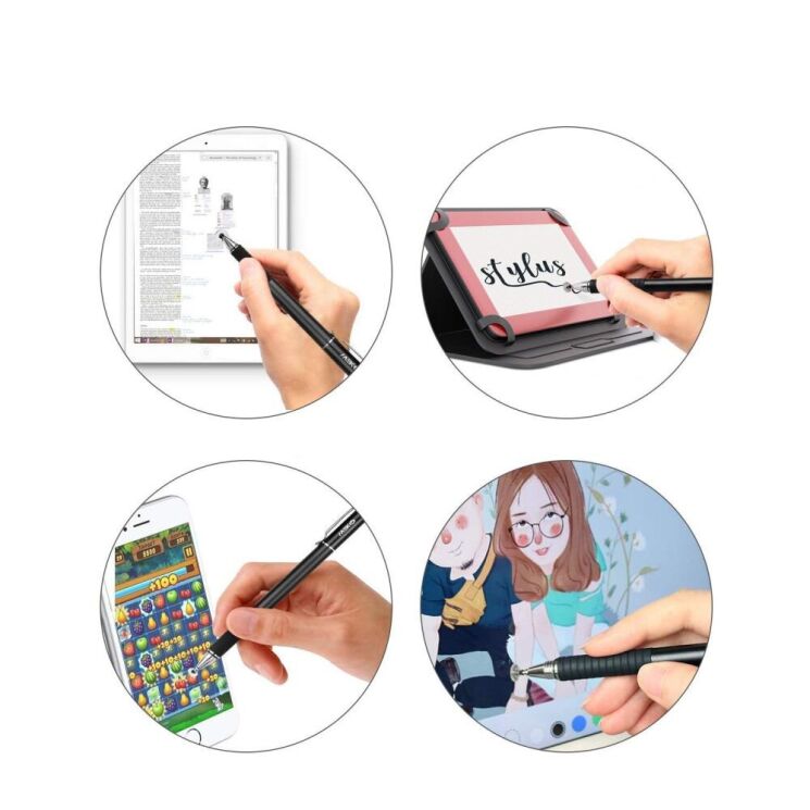 Стилус Tech-Protect Stylus Pen - Black: фото 5 з 6