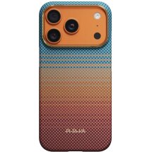 Ультратонкий чохол Pitaka Edge Case California Dream для iPhone 17 Pro (SCD1701P) - Cyan / Orange: фото 1 з 11