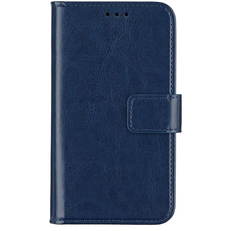 Универсальный чехол 2Е Eco Leather для смартфонов с диагональю 4.5-5 дюймов - Blue (981797L) Универсальный чехол 2Е Eco Leather для смартфонов с диагональю 4.5-5 дюймов - Blue: фото 1 из 5