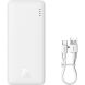 Внешний аккумулятор Baseus Airpow 20W (10000mAh) PPQD090002 - White (995492W). Фото 8 из 23