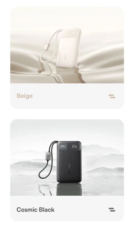 Внешний аккумулятор Baseus EnerFill FC11 22.5W + кабель Type-C (10000mAh) E0027R - Black (995804B) Внешний аккумулятор Baseus EnerFill FC11 22.5W + кабель Type-C (10000mAh) E0027R - Black: фото 19 из 21