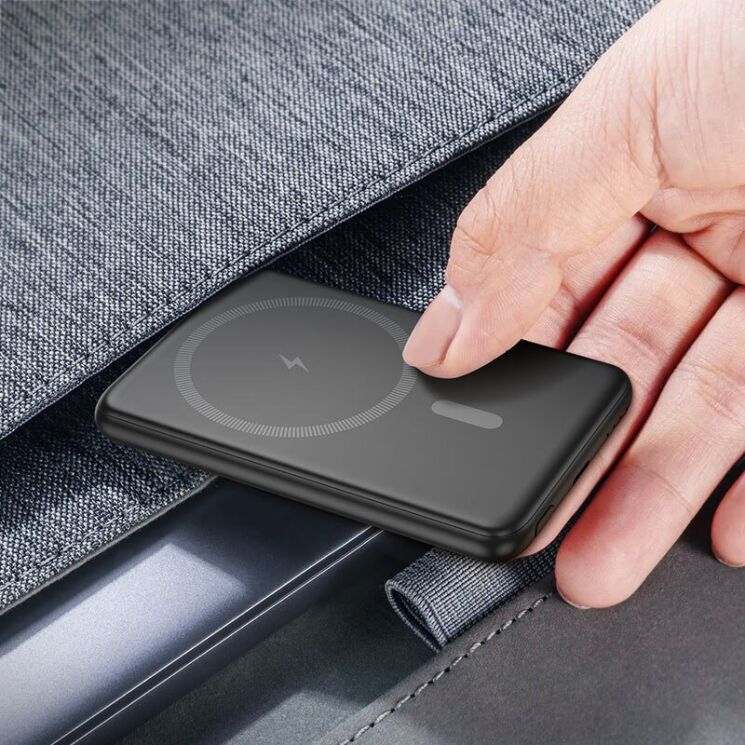 Зовнішній акумулятор Hoco J140A PD20W + QC3.0 (5000mAh) - Black (995583B) Зовнішній акумулятор Hoco J140A PD20W + QC3.0 (5000mAh) - Black: фото 6 з 6