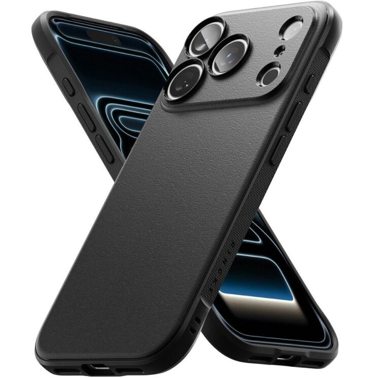 Защитный чехол Ringke Onyx для iPhone 18 Pro Max (8800380461840) - Black (423984B) Защитный чехол Ringke Onyx для iPhone 18 Pro Max (8800380461840) - Black: фото 4 из 18