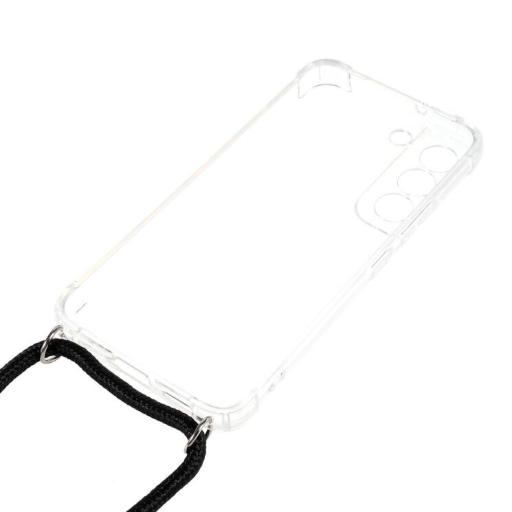 Захисний чохол UniCase AirBag with Strap для Samsung Galaxy S22 (S901) - Transparent: фото 6 из 7