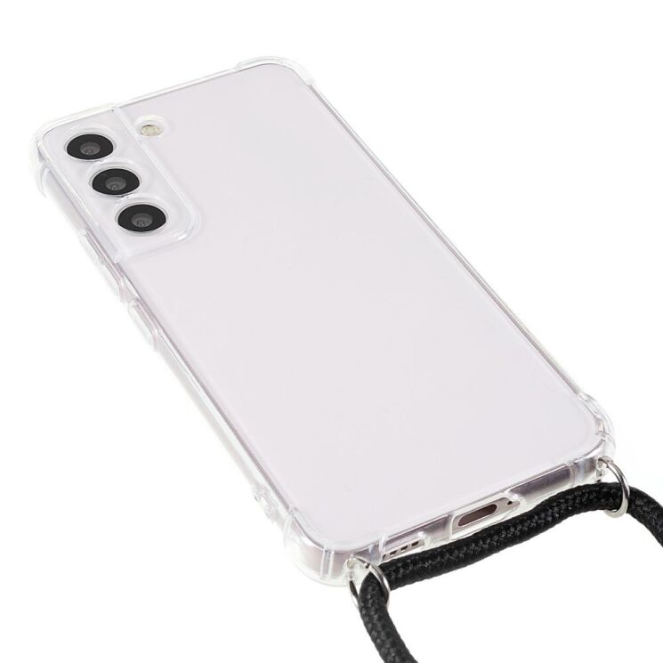 Захисний чохол UniCase AirBag with Strap для Samsung Galaxy S22 (S901) - Transparent: фото 2 из 7