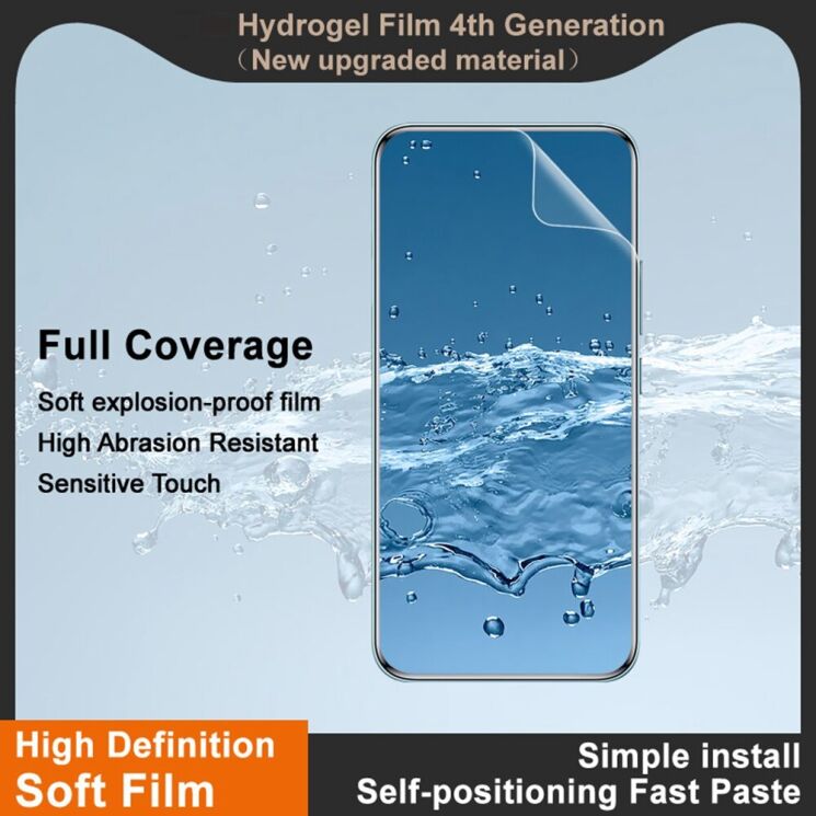 Защитная пленка IMAK Hydrogel Clear Film для Xiaomi Redmi Note 15 Pro Plus / Poco M8 Pro 5G: фото 3 из 8