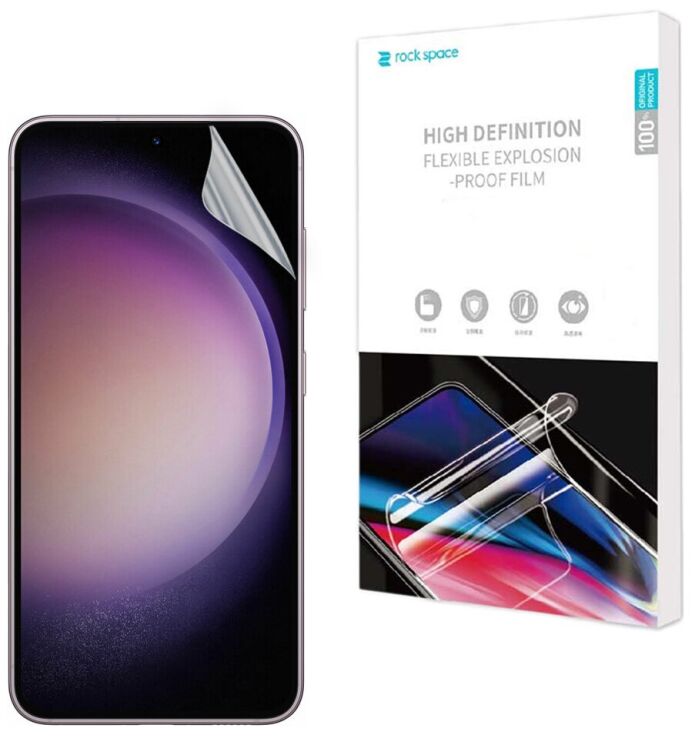 Защитная пленка на экран RockSpace Explosion-Proof SuperClear для Samsung Galaxy S23 (S911): фото 1 из 10