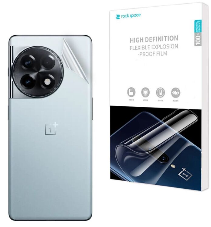 Защитная пленка на заднюю панель RockSpace Explosion-Proof SuperClear для OnePlus 11R / Ace 2: фото 1 из 9