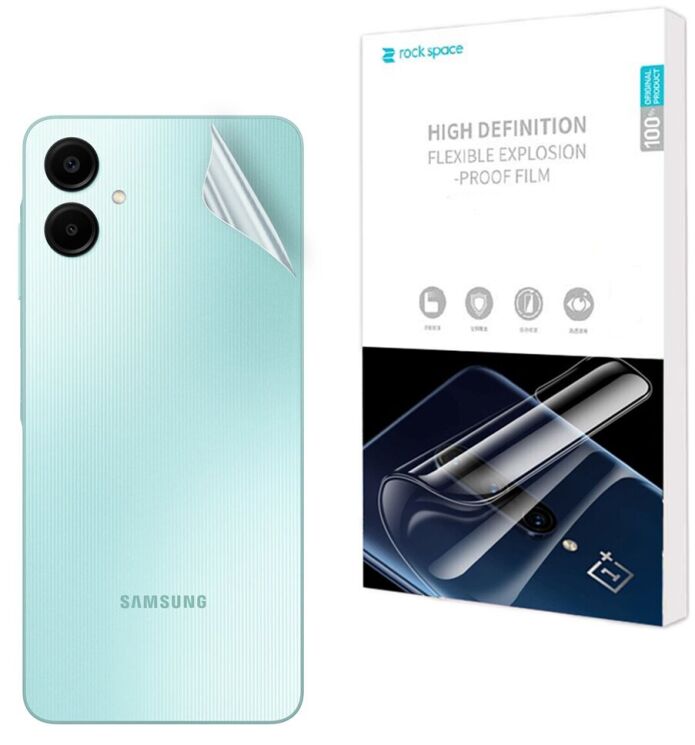 Захисна плівка на задню панель RockSpace SuperClear для Samsung Galaxy A06 (A065): фото 1 з 9