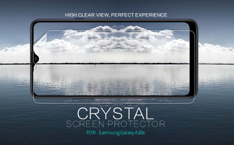 Защитная пленка NILLKIN Crystal для Samsung Galaxy A20s (A207): фото 6 из 12