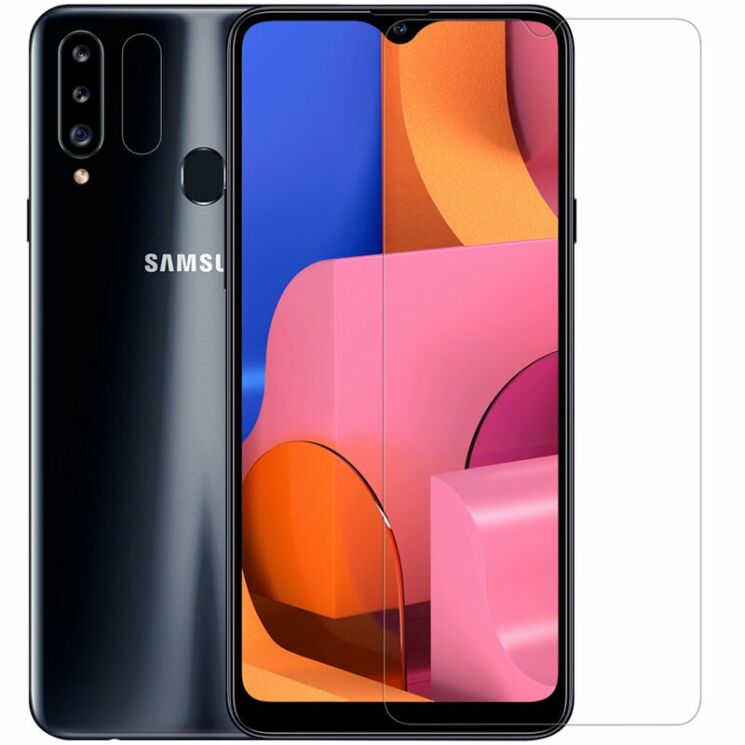 Защитная пленка NILLKIN Crystal для Samsung Galaxy A20s (A207): фото 1 из 12