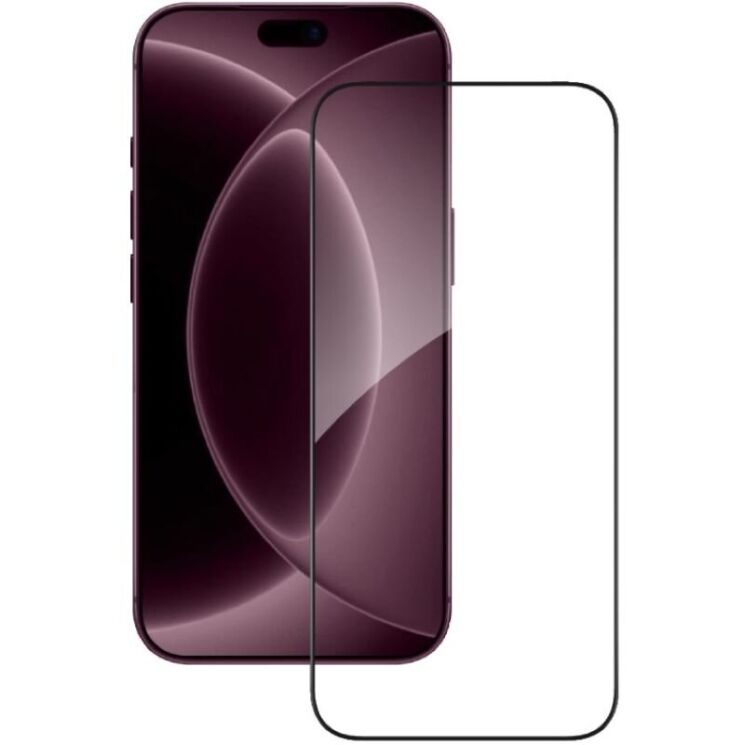 Захисне скло ACCLAB Full Glue для iPhone 18 Pro Max - Black: фото 1 з 8