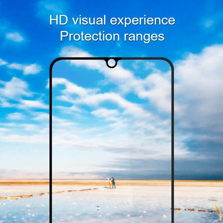 Защитное стекло AMORUS Full Glue Tempered Glass для Samsung Galaxy A26 (A266) - Black: фото 3 из 9