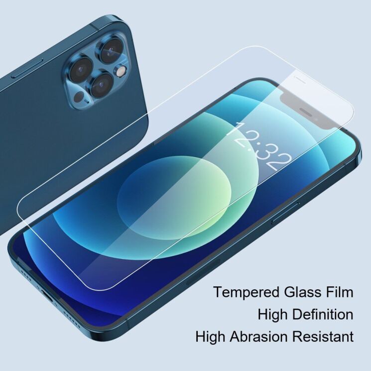 Защитное стекло AMORUS Ultra Clear для Apple iPhone 16 Pro: фото 5 из 10