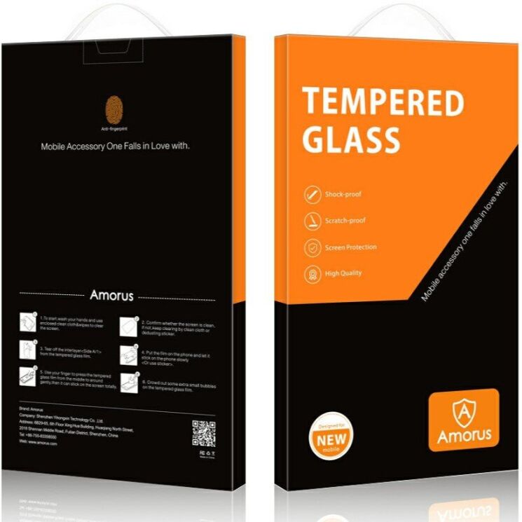 Защитное стекло AMORUS Ultra Clear для Xiaomi Poco X8 Pro: фото 9 из 9