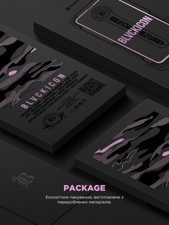 Защитное стекло ArmorStandart Black Icon Supreme EZ для Apple iPhone 13 / 13 Pro / 14 / 16e - Black: фото 11 из 11