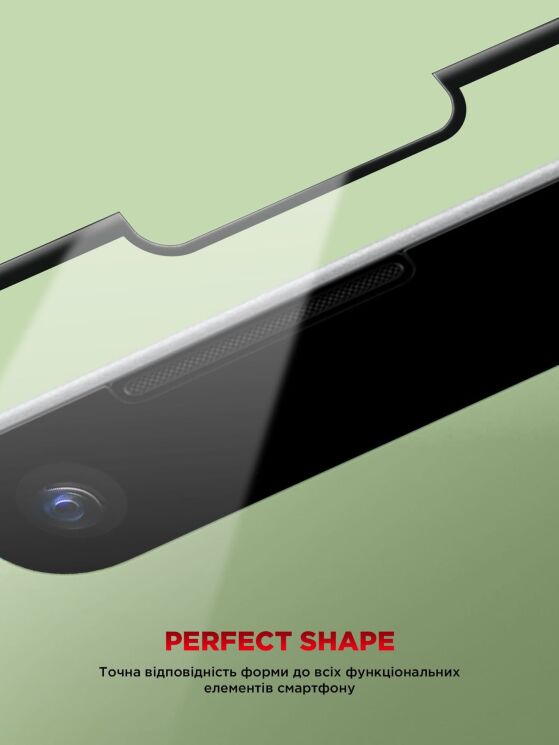 Захисне скло ArmorStandart Corning Black Icon для iPhone 13 / 13 Pro / 14 / 16e - Black: фото 3 з 11