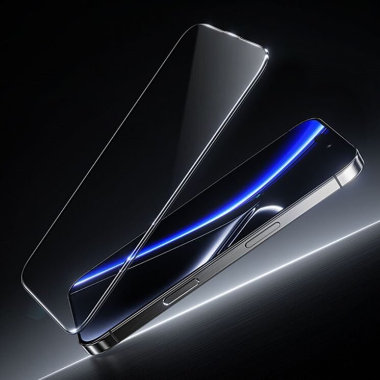 Защитное стекло BENKS Corning Glass для Apple iPhone 16 Plus: фото 10 из 14