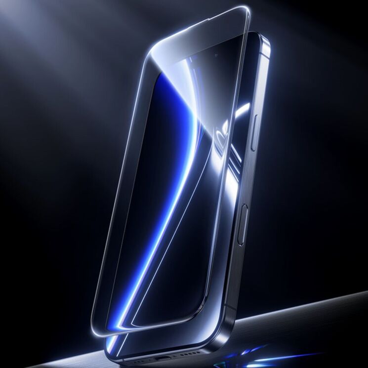 Защитное стекло BENKS Corning Glass для Apple iPhone 16 Plus: фото 11 из 14