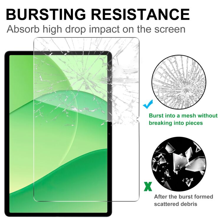 Захисне скло Deexe Clear Glass для OPPO Pad SE: фото 4 з 4
