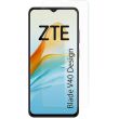 Защитное стекло Deexe Crystal Glass для ZTE Blade V40 Design - Transparent