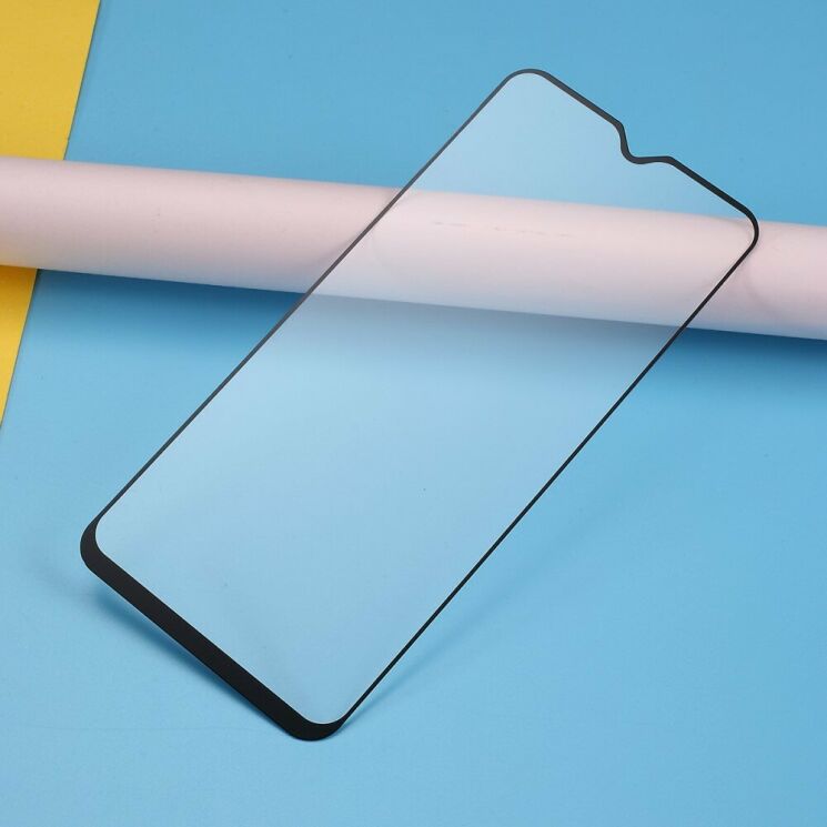 Захисне скло Deexe Full Glue Coverage для Samsung Galaxy A20s (A207) - Black: фото 4 з 8