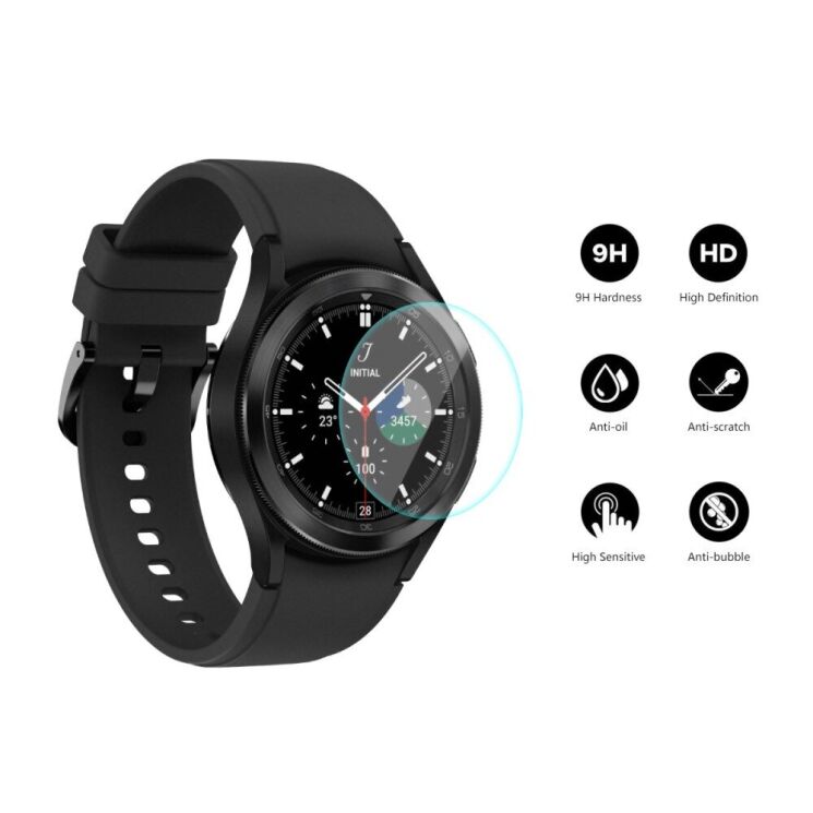 Защитное стекло ENKAY 9H Screen Protector для Samsung Galaxy Watch 4 Classic (46mm): фото 2 из 9