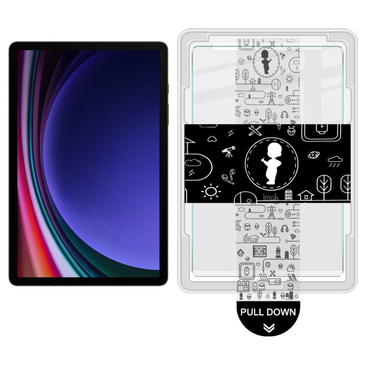 Защитное стекло IMAK H Install Glass для Samsung Galaxy Tab S9 (X710/716) / Tab S10 FE (X520/526): фото 2 из 2