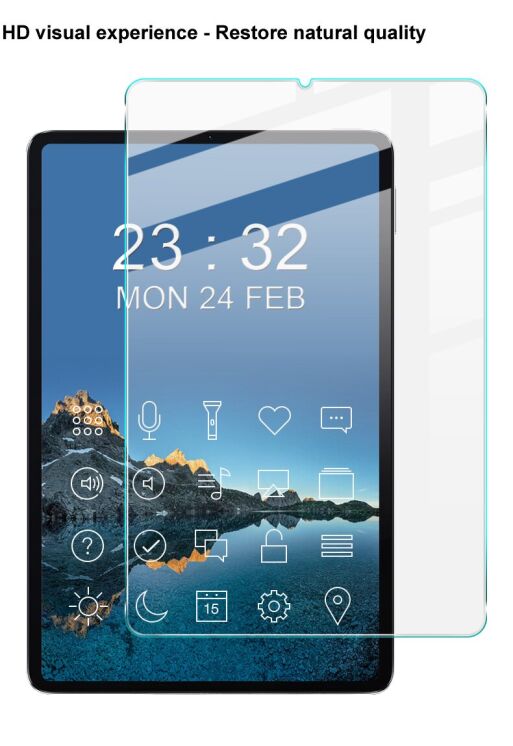 Защитное стекло IMAK H.Explosion-Proof Glass для Xiaomi Mi Pad 5 / 5 Pro - Transparent: фото 6 из 11