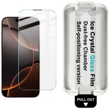 Защитное стекло IMAK Ice Crystal Glass для iPhone 16 Pro Max: фото 1 из 13