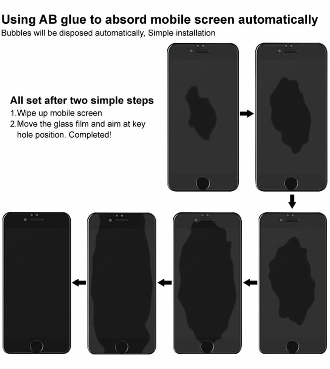 Защитное стекло IMAK Privacy 9H Protect для Samsung Galaxy Note 10 Lite (N770) - Transparent: фото 13 из 14