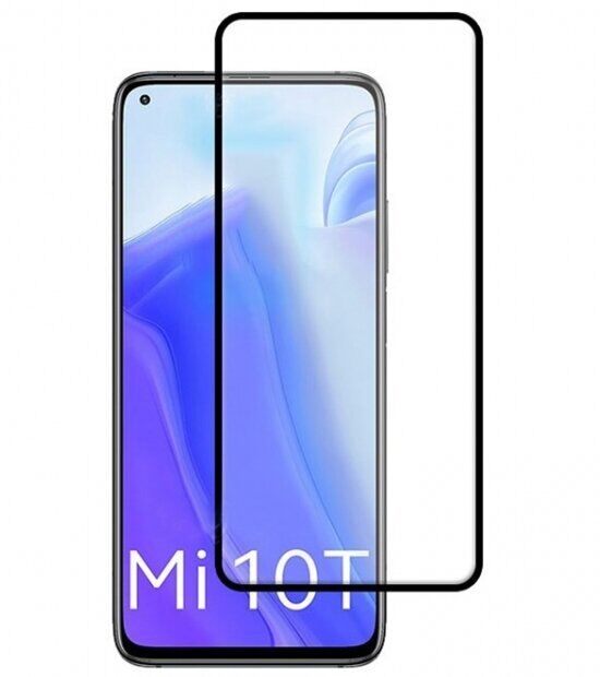 Захисне скло INCORE Full Glue для Xiaomi Mi 10T / Mi 10T Pro - Black: фото 1 з 1