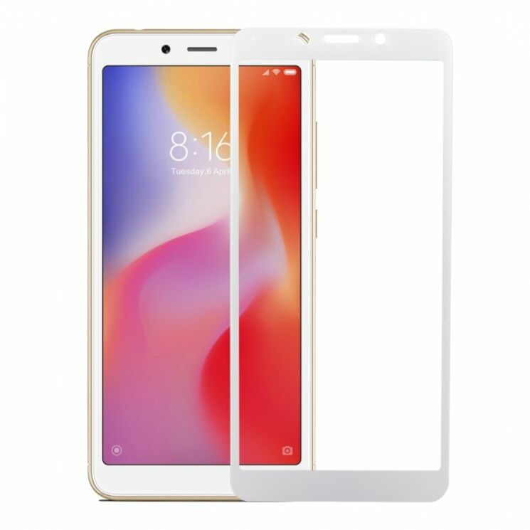 Защитное стекло INCORE Full Glue для Xiaomi Redmi 6 / Redmi 6A - White: фото 1 из 1