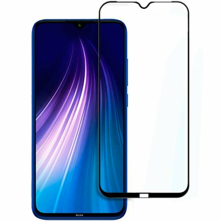 Захисне скло INCORE Full Glue для Xiaomi Redmi Note 8 / Note 8 (2021) - Black: фото 1 з 1