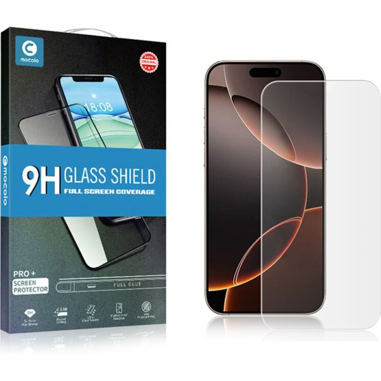 Захисне скло MOCOLO 2.5D Arc Edge для iPhone 18 Pro Max / 17 Pro Max (423870) Захисне скло MOCOLO 2.5D Arc Edge для iPhone 18 Pro Max / 17 Pro Max: фото 5 з 5