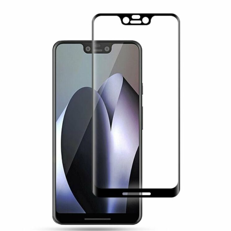 Защитное стекло MOCOLO 3D Curved Full Size для Google Pixel 3 XL - Black: фото 1 из 12