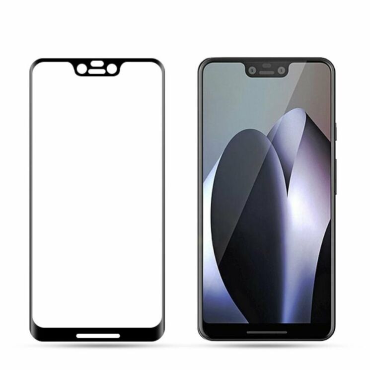 Защитное стекло MOCOLO 3D Curved Full Size для Google Pixel 3 XL - Black: фото 2 из 12
