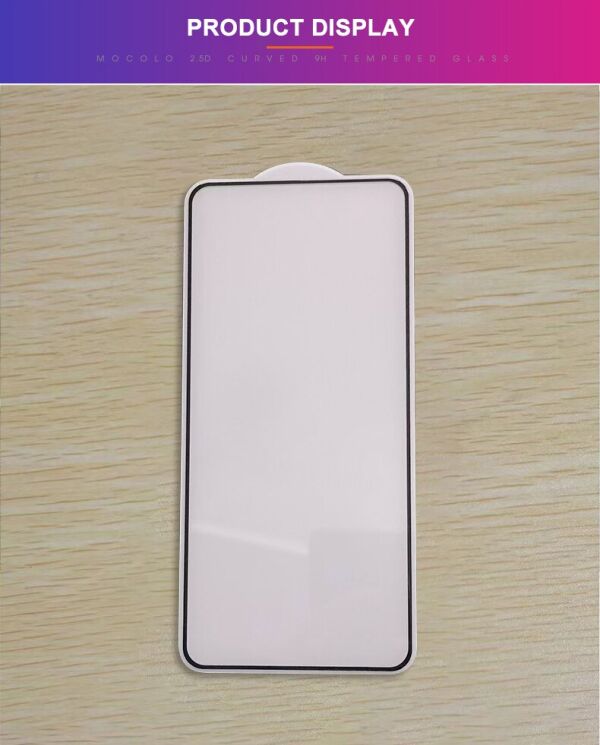 Захисне скло MOCOLO Full Glue Cover для Reno 15 F/FS / Reno 14 F/FS / Reno 13 - Black: фото 7 з 10