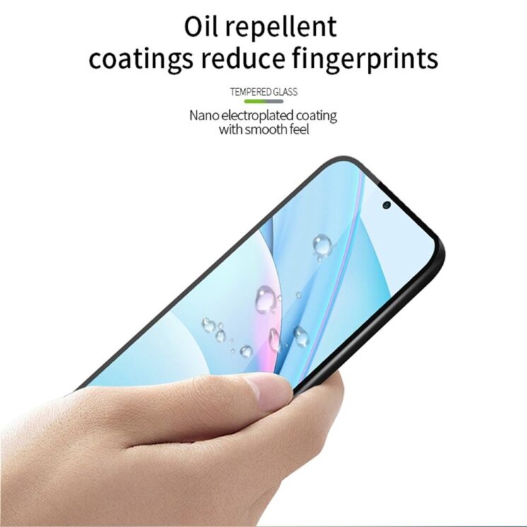 Защитное стекло MOFI Full Glue Protect для Xiaomi Mi 10T Lite - Black: фото 10 из 13