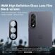 Защитное стекло на камеру IMAK Black Glass Lens для OnePlus Nord 5 / Ace 5 Ultra - Black (387521B). Фото 2 из 7