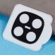 Защитное стекло на заднюю камеру Deexe Black Camera Lens для Xiaomi Redmi Note 14 Pro Plus - Black (373236B). Фото 3 из 4