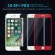 Захисне скло NILLKIN 3D AP + Pro для Apple iPhone 7 / iPhone 8 - Black (354700B). Фото 3 з 26