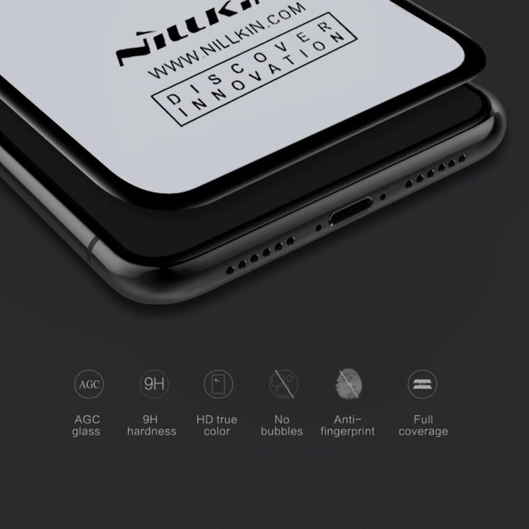 Захисне скло NILLKIN 3D CP+ MAX для Apple iPhone 11 / iPhone XR - Black: фото 2 з 10